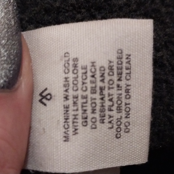 WOOL/ALPACA BLEND MARTIN&OSA BRAND GRAY ZIPUP JACKET Size Large - Picture 12 of 12